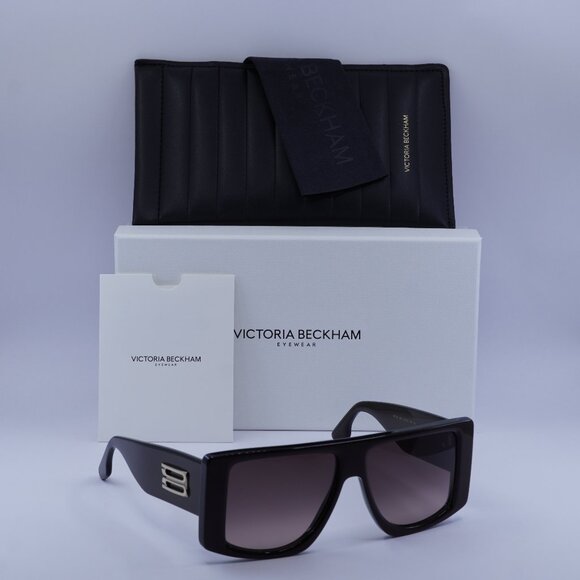 Victoria Beckham VB678S 605 Square Sunglasses – Burgundy/Mauve Gradient - Picture 1 of 9